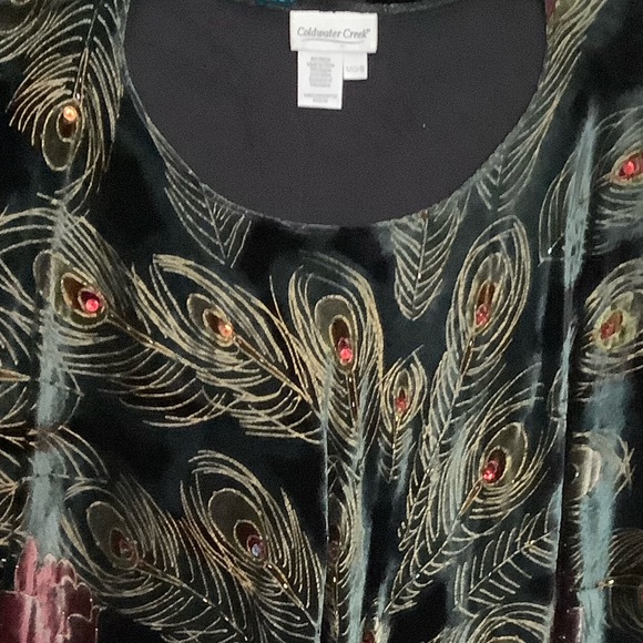 Coldwater Creek Poncho - Picture 2 of 3